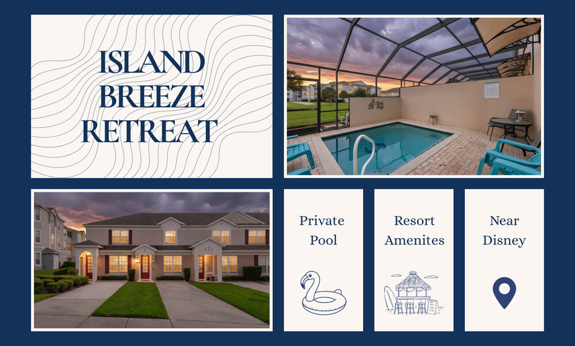 3BR Tropical Escape with Private Pool