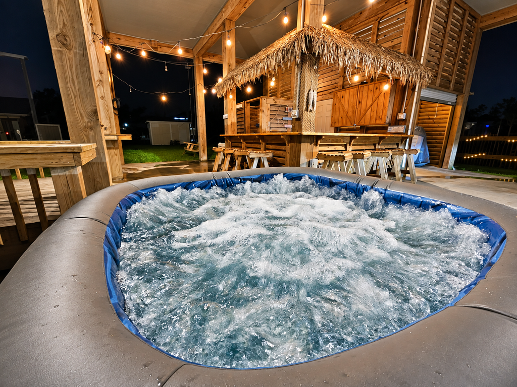 Ocean View | Inflatable Hot Tub | Arcade Game