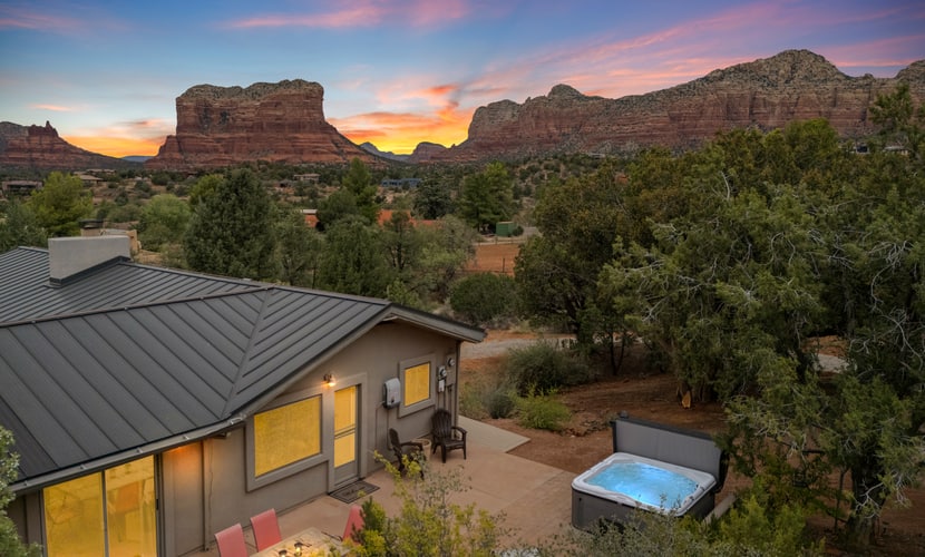 Red Rock Retreat | Panoramic Red Rock Views | Hot Tub | National Forest Access | Sleeps 6