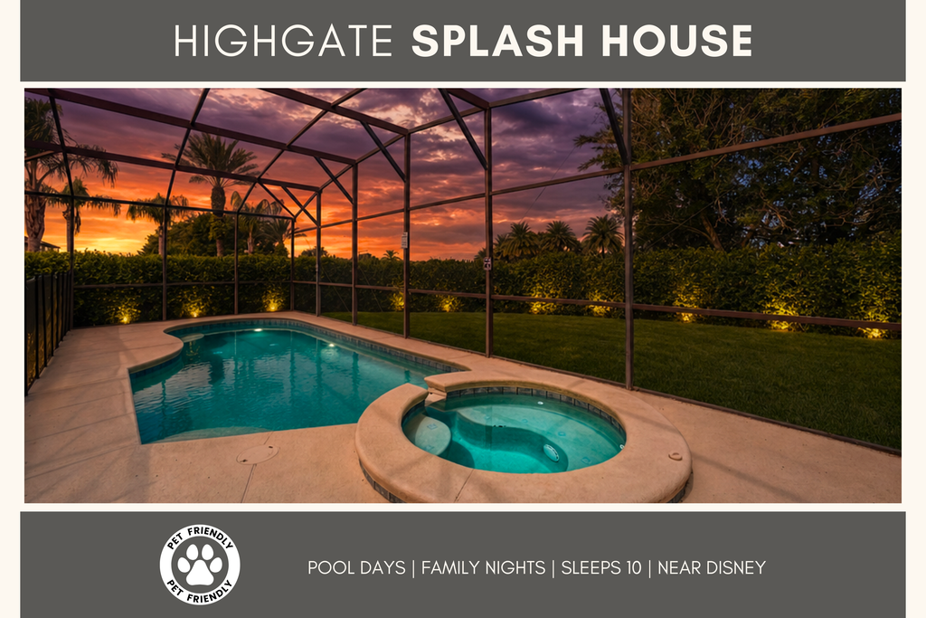 5BR Heated Pool & Spa Home Near Disney