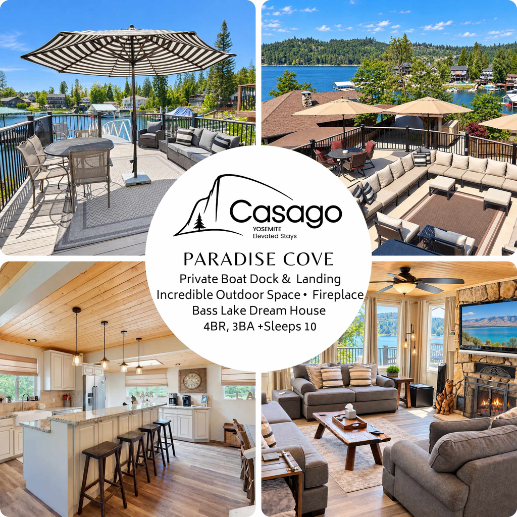 Paradise Cove - Lake View, Dock, Near Yosemite