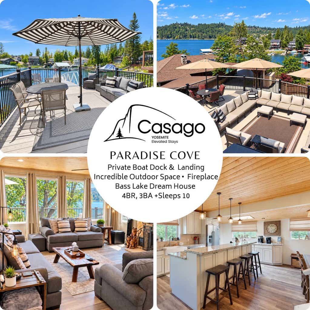 Paradise Cove - Lake View, Dock, Near Yosemite