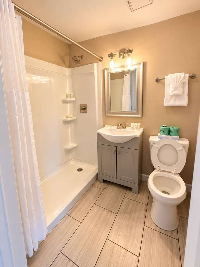 Your Myrtle Beach escape starts at The Salty Getaway, a welcoming coastal retreat just moments from the ocean. Perfect for beach days, relaxing afternoons, and exploring the Grand Strand, this charming studio offers the comfort and convenience you need for an easygoing seaside vacation.

Inside, you’ll find a thoughtfully arranged space designed for relaxing after a day in the sun. Convenient amenities, including a mini fridge and microwave, make it easy to keep your favorite snacks and drinks on hand throughout your stay.

Spend your mornings strolling to the nearby beach, cool off with a swim in the outdoor pool, or head out to experience everything Myrtle Beach has to offer. Popular restaurants, shopping, golf courses, entertainment, theme parks, and local attractions are all within easy reach.

Whether you’re planning a relaxing beach escape, a couples getaway, or a fun-filled Myrtle Beach adventure, The Salty Getaway provides a comfortable and convenient home base for making the most of your time along the coast.