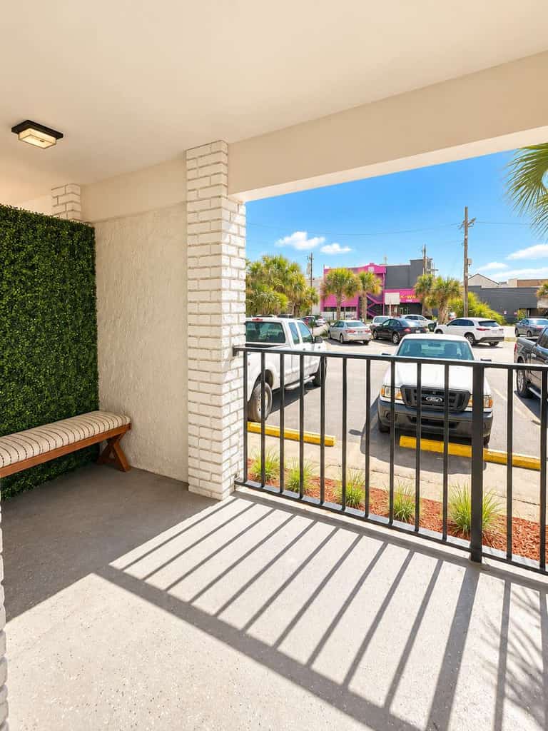 Wake up in vacation mode at Beach Dreams at 300 Tenth, Unit 110, where sunny beach days and the best of Myrtle Beach are just moments away. This inviting studio combines comfort, convenience, and coastal charm, complete with a private balcony where you can step outside, enjoy the fresh air, and ease into the relaxed pace of your Myrtle Beach getaway.

Perfect for up to four guests, the studio features two comfortable queen beds and a full kitchen, giving you the freedom to enjoy everything from a quick breakfast before heading to the beach to a relaxed meal after a day of exploring.

Spend your mornings enjoying the nearby shoreline, soak up the Carolina sunshine, cool off with a refreshing swim in the resort’s outdoor pool, or simply unwind on your private balcony. When you’re ready to explore, Myrtle Beach’s popular dining, shopping, golf, entertainment, and family-friendly attractions are all within easy reach.

Whether you’re planning a couples getaway, a family beach vacation, or a fun trip with friends, Beach Dreams offers a welcoming retreat with the space, amenities, and coastal location you need for a memorable Myrtle Beach stay.