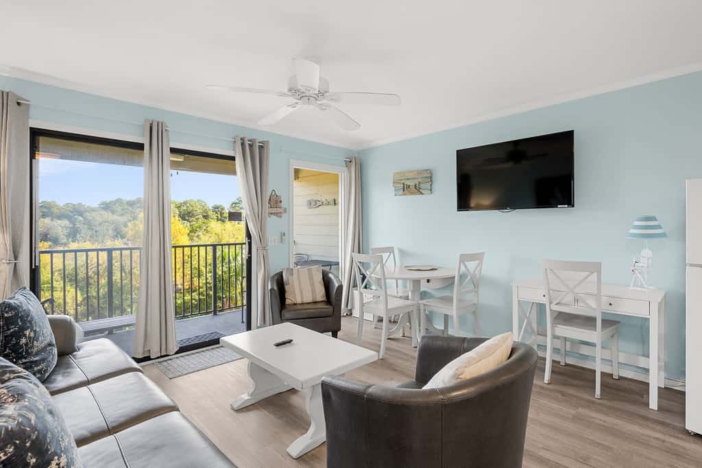 Ocean View Condo Steps From Hilton Head Beach