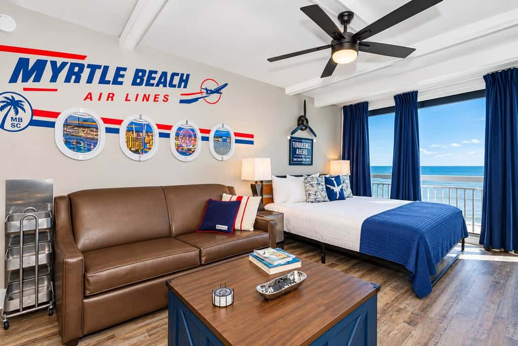 Fly Away to Your Myrtle Beach Getaway! Landing at Yachtsman S1105 Studio