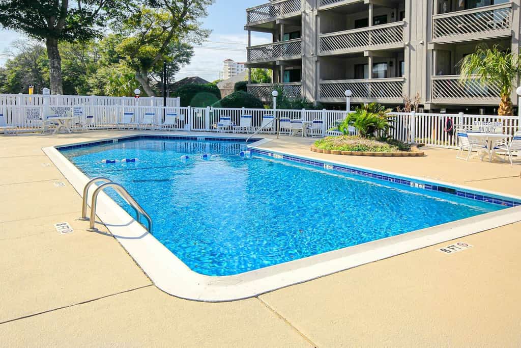 Enjoy a charming Myrtle Beach getaway where coastal comfort meets convenience! Relax by the sparkling community pool or hot tub, explore local shopping and water sports, or head to the beach for endless seaside fun. This inviting condo features a private balcony and well-equipped kitchen, making it the perfect home base for families and couples seeking a memorable South Carolina vacation.