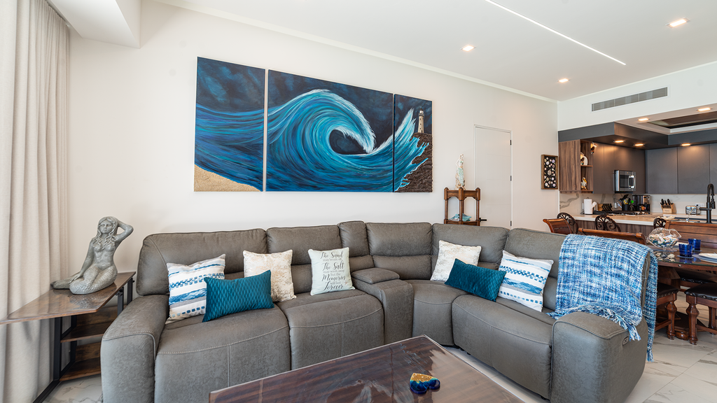 R1203 Lock-Off: Luxury 2BR Oceanview Condo with Private Balcony