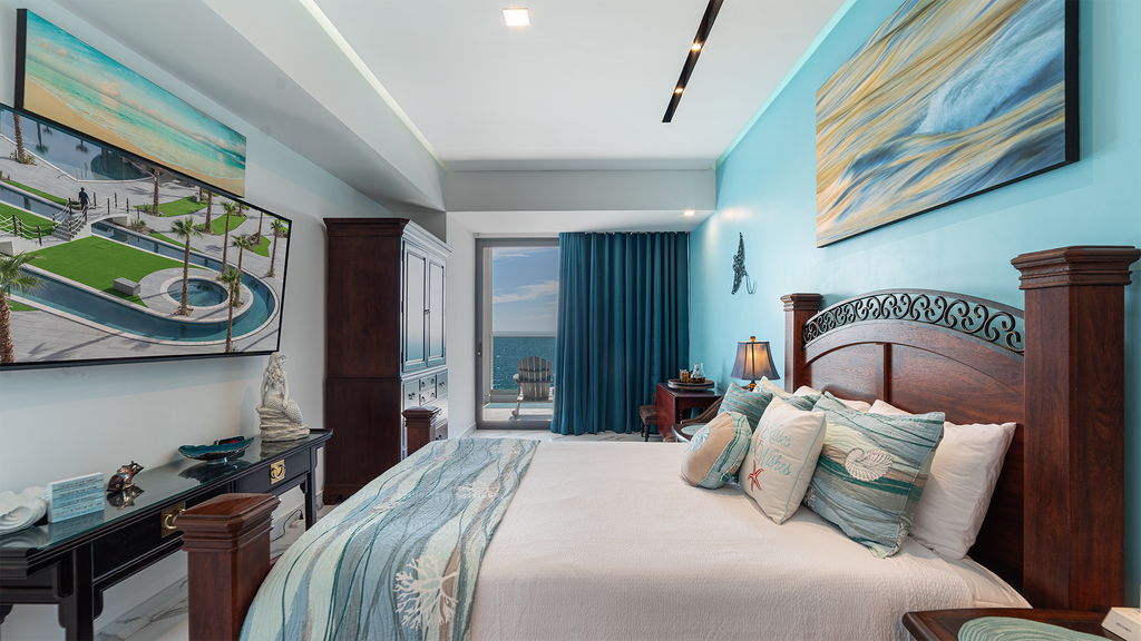 R1203 Studio: Oceanview Retreat with King Bed and Private Balcony