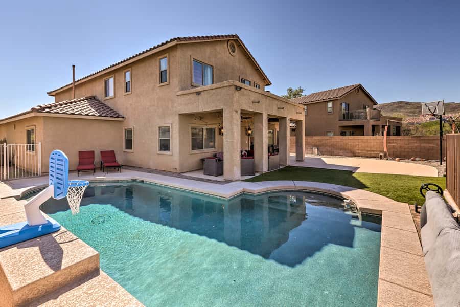 Modern Tucson Home w/ Patio + Saltwater Pool! | 4 Bed Marana, AZ House ...
