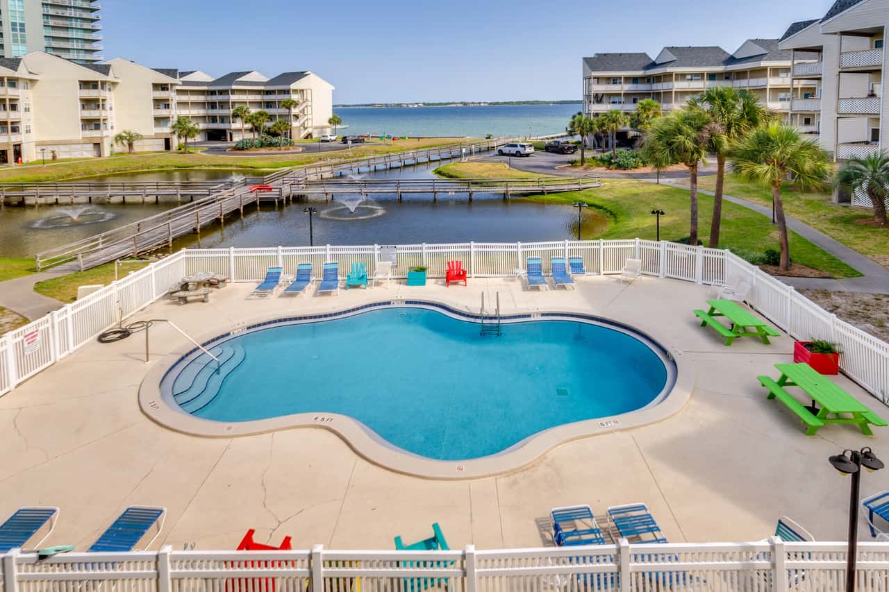 Bayfront Pensacola Beach Condo w/ Pool & Elevator | 2 Bed Pensacola ...