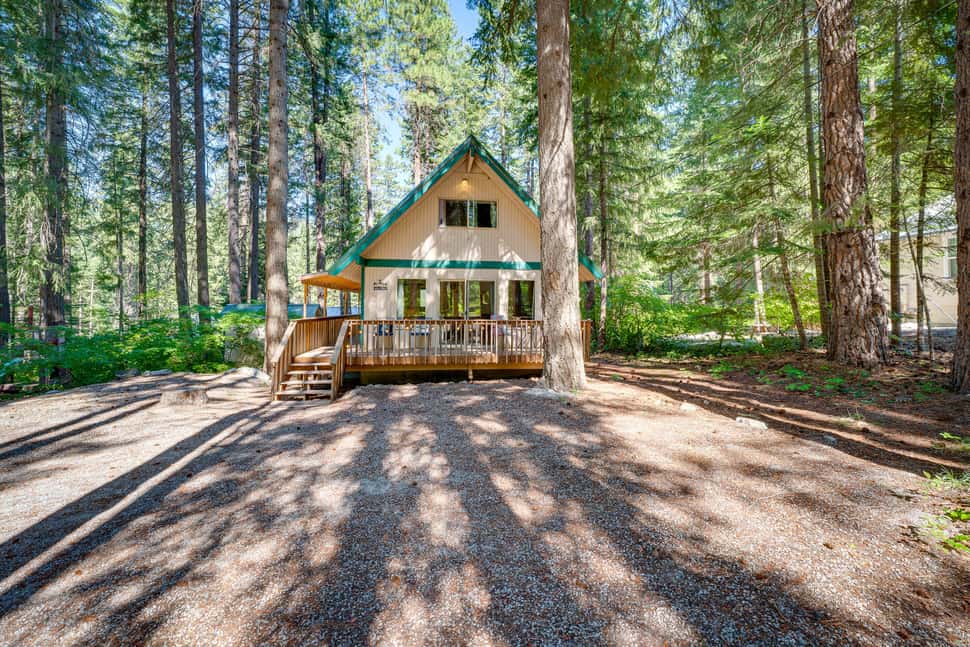 Deck. Book Example Peaceful Leavenworth Cabin with Deck & Fire Pit! | 1 Bed Leavenworth ...