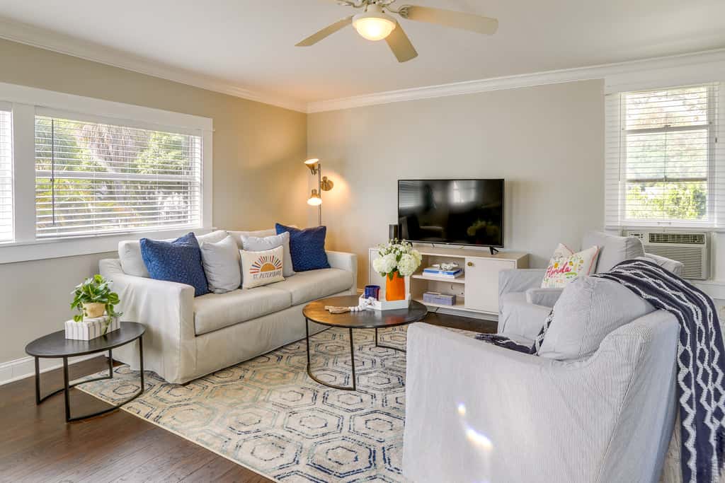 Bright St Petersburg Apartment, Walk to Downtown!