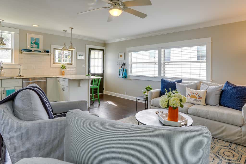 Bright St Petersburg Apartment, Walk to Downtown!