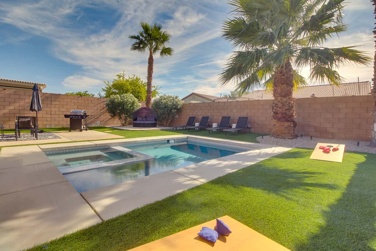 Game Room, Hot Tub & Gas Grill: Chic Indio Oasis! | 4 Bed Indio, CA ...