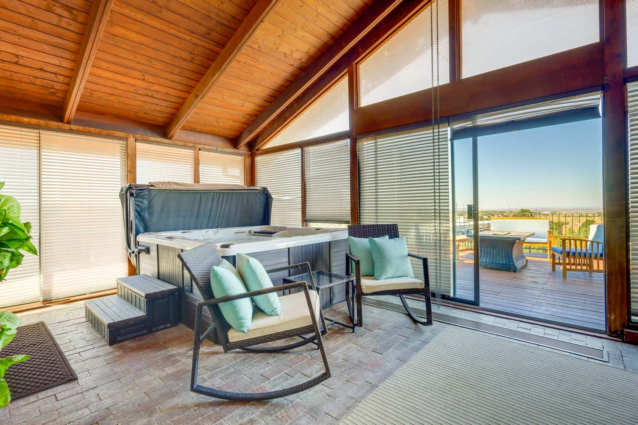 Scenic Santa Fe Vacation Rental w/ Views + Hot Tub | 3 Bed Santa Fe, NM ...