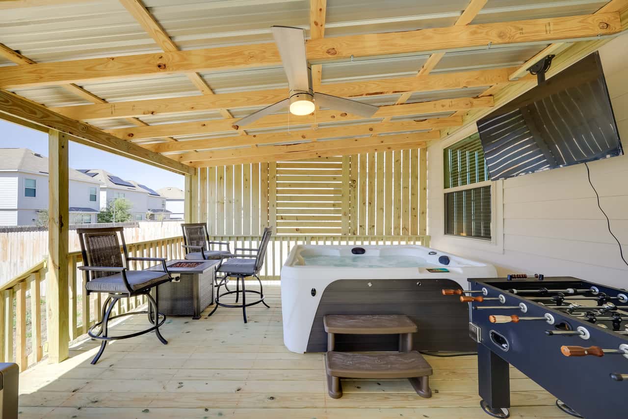 Hot Tub Haven w/ Game Loft: 6 Mi to AFB! | 4 Bed San Antonio, TX House ...