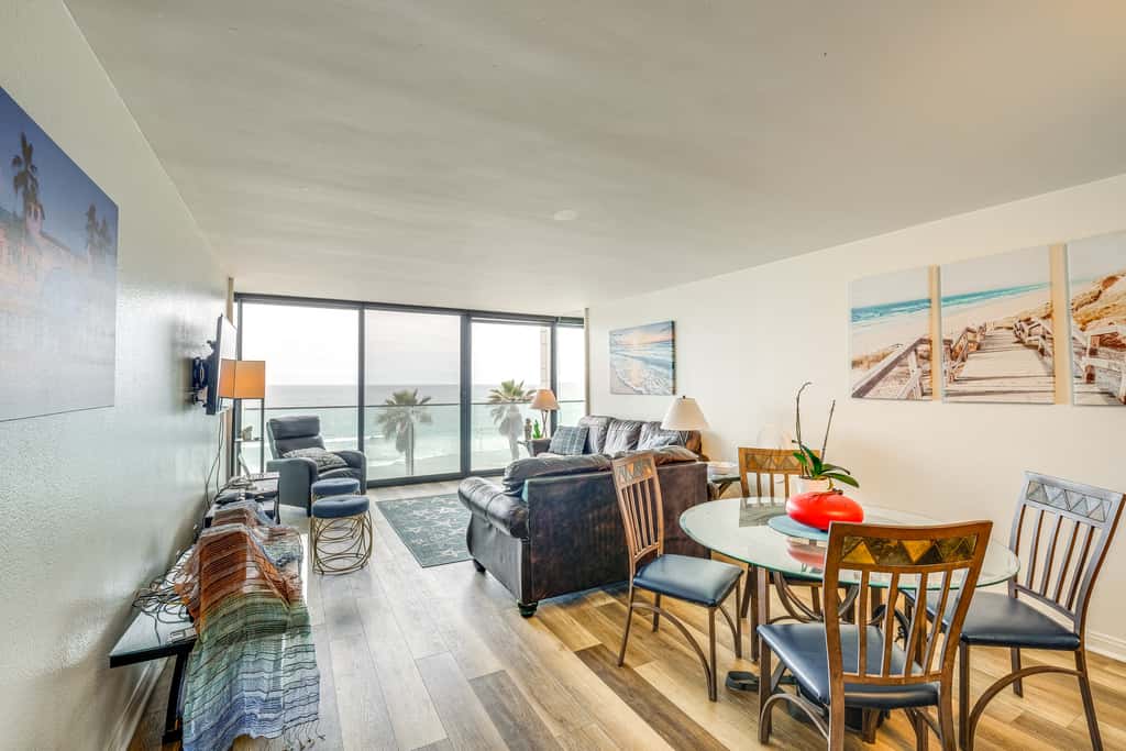 Oceanfront San Diego Getaway: Steps to Beach!