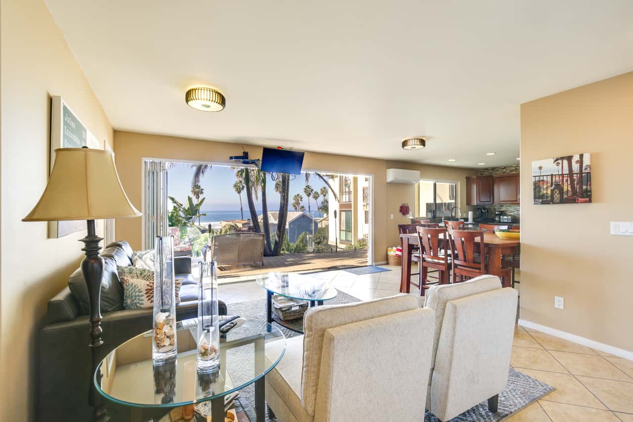 Tree Ocean Side Tropical Oceanside Home w/ Deck, Walk to Beach | 3 Bed Oceanside, CA ...