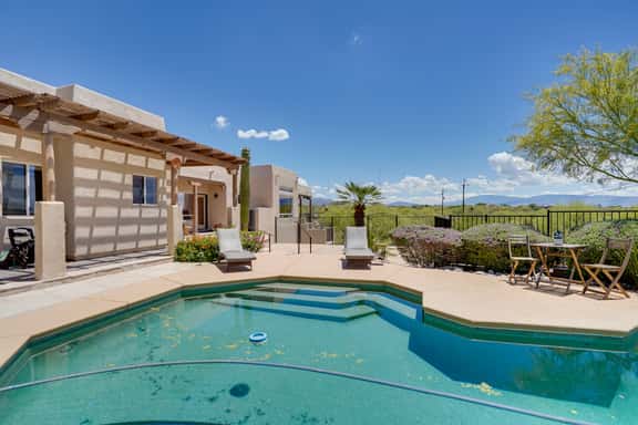 Updated Tucson Home w/ Panoramic Mtn Views & Pool! | 3 Bed Tucson, AZ ...