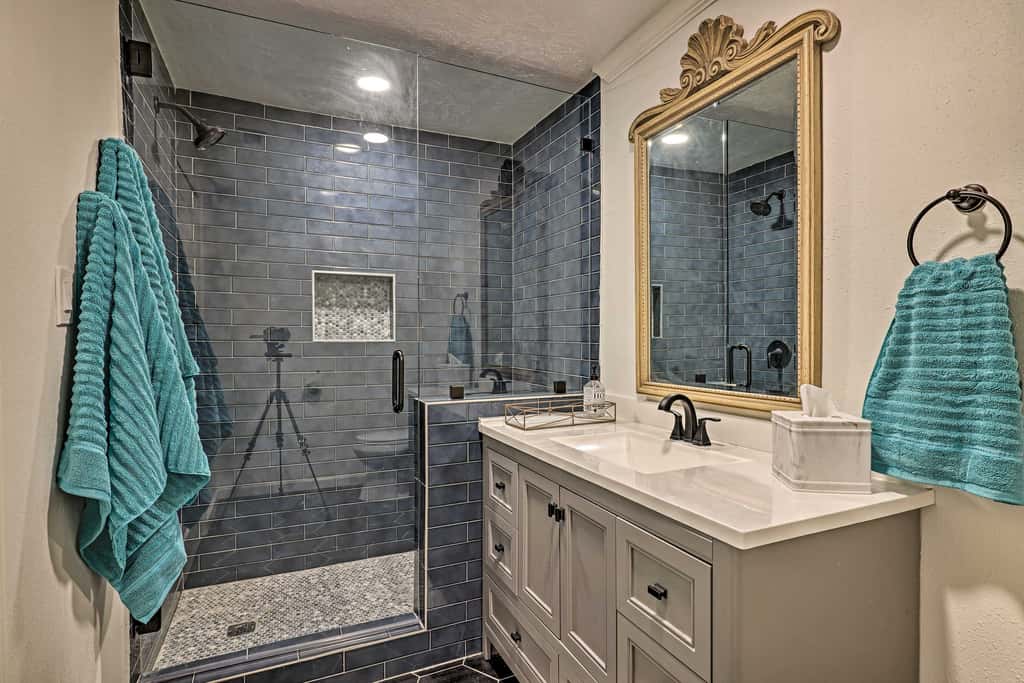 Trendy Fredericksburg Pad w/ Pool & Valley Views!