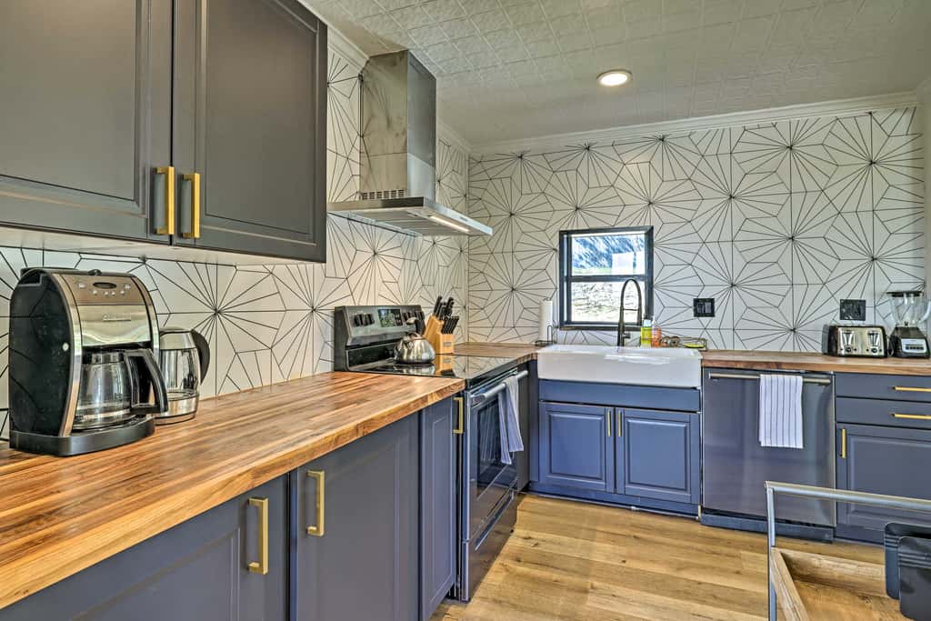 Trendy Fredericksburg Pad w/ Pool & Valley Views!