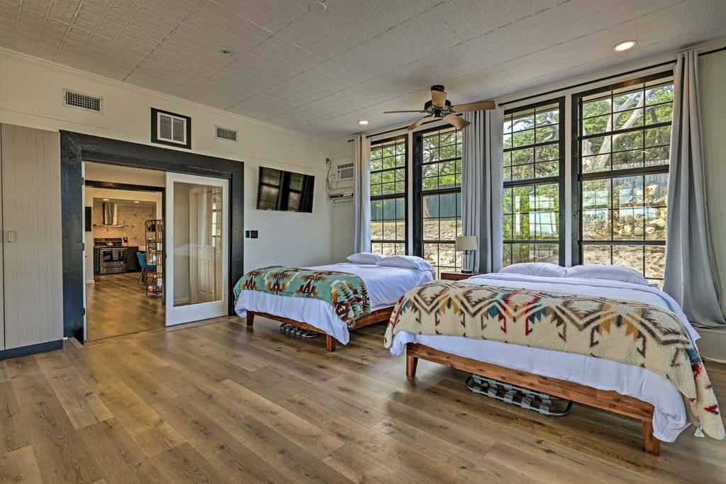 Trendy Fredericksburg Pad w/ Pool & Valley Views!