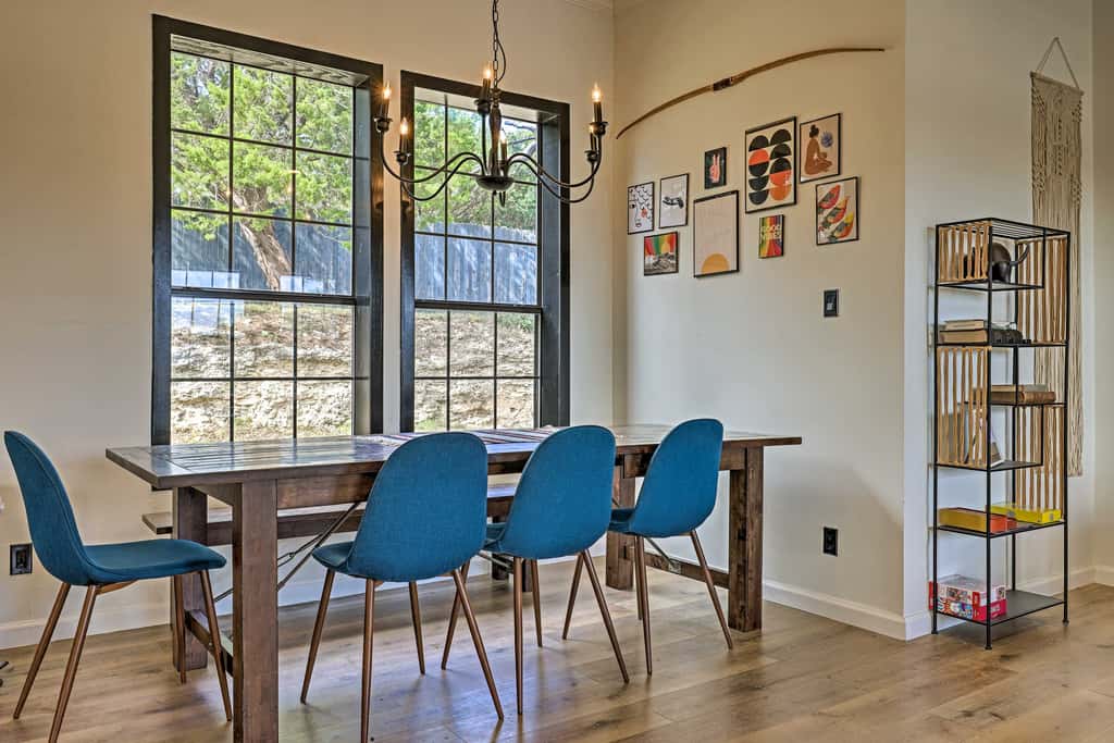 Trendy Fredericksburg Pad w/ Pool & Valley Views!