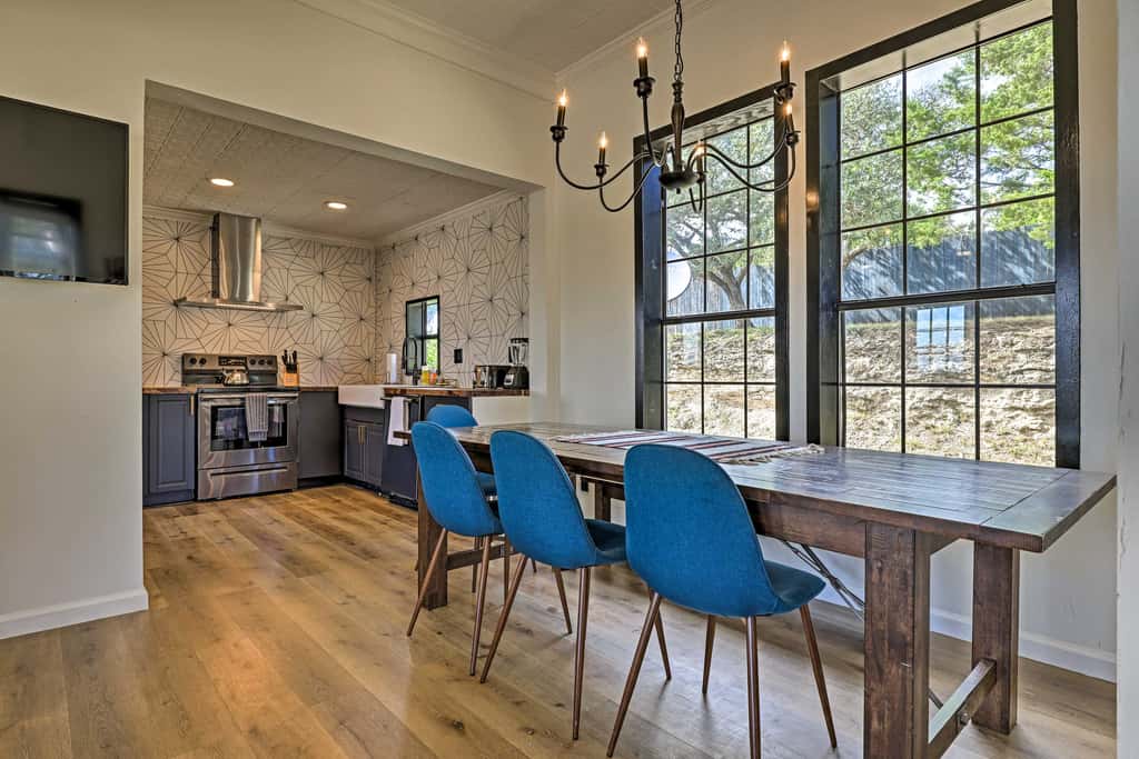Trendy Fredericksburg Pad w/ Pool & Valley Views!