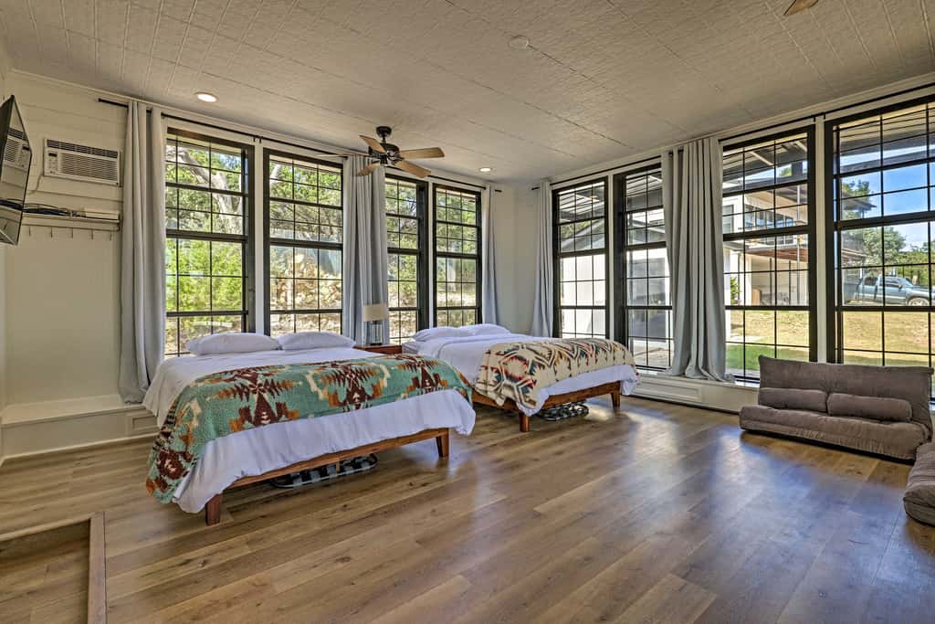 Trendy Fredericksburg Pad w/ Pool & Valley Views!
