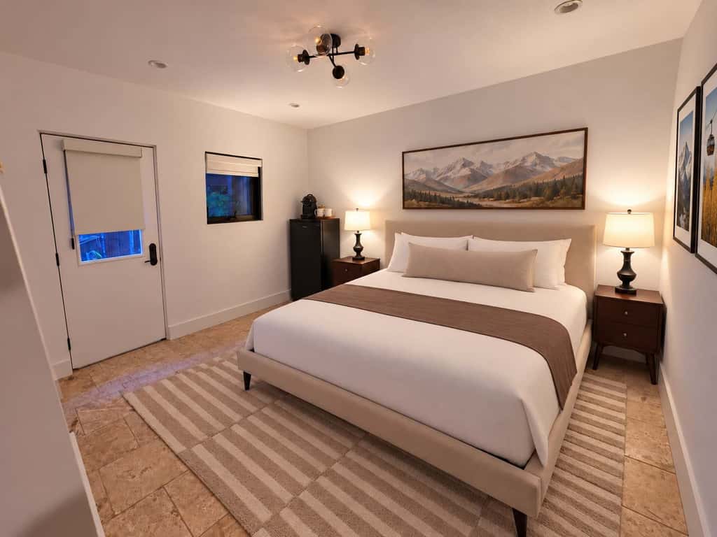 Step-Free King Suite by Telluride Travel Rentals