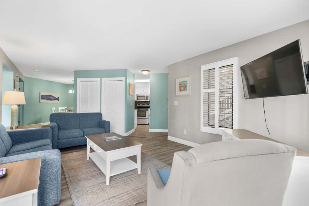 Beach Across St | Pool + Hot Tub | 1st Floor