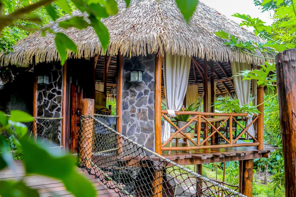 A jungle style vacation rental in Puntarenas.