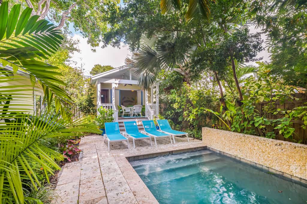 key west vacation rental with a private pool