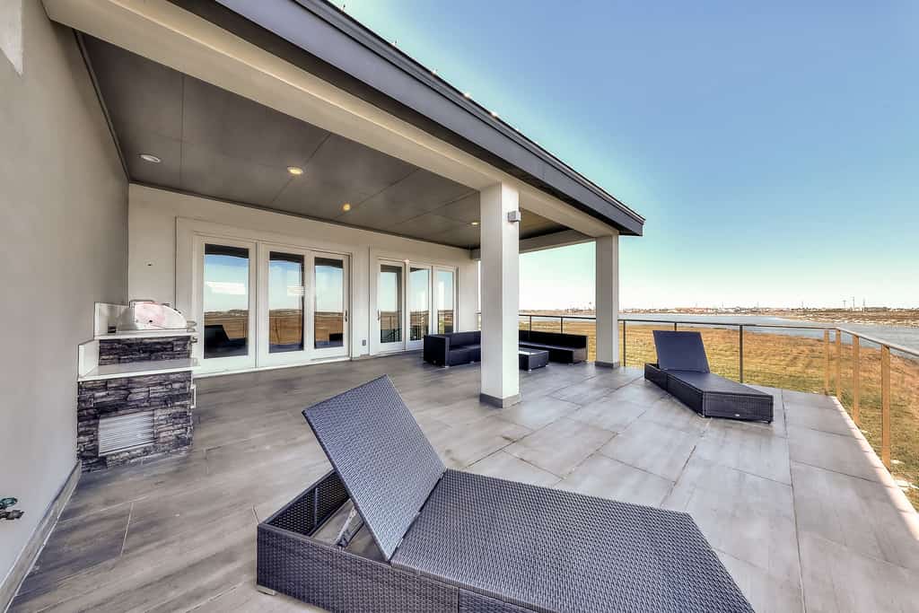 corpus christi beach house with large patio