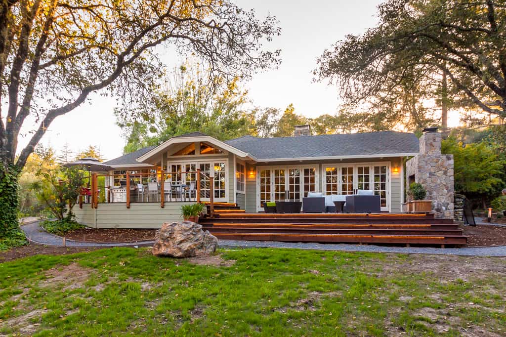 Vacation rental exterior in Sonoma
