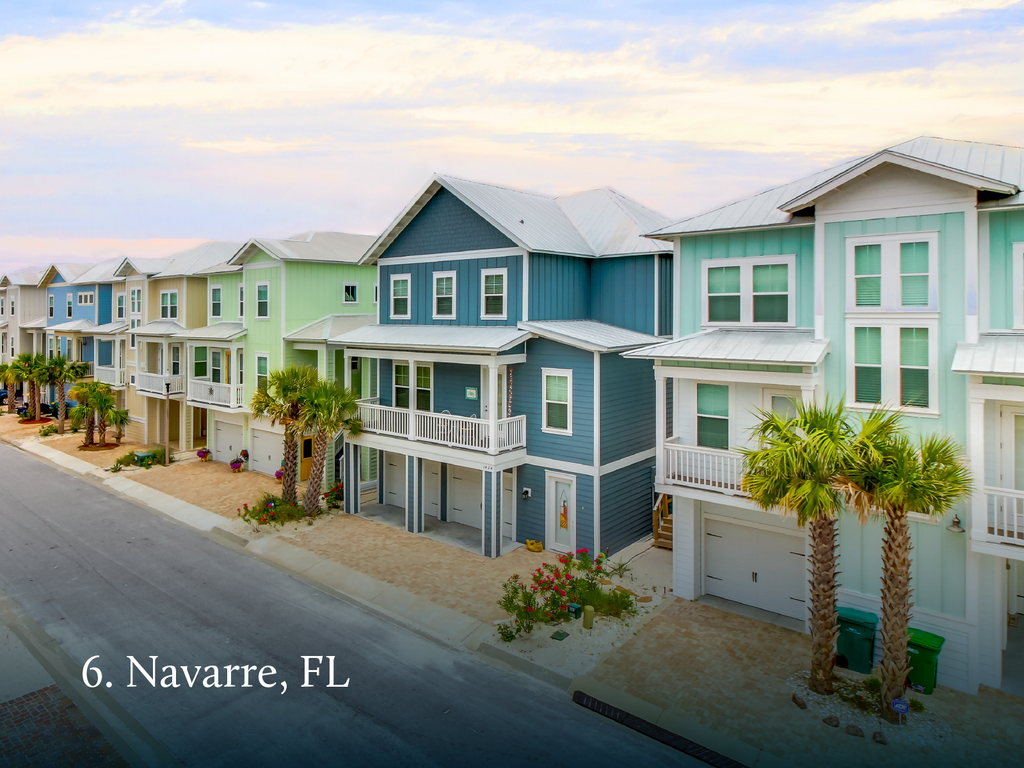 6. Navarre, FL - Best Places to Buy 2024