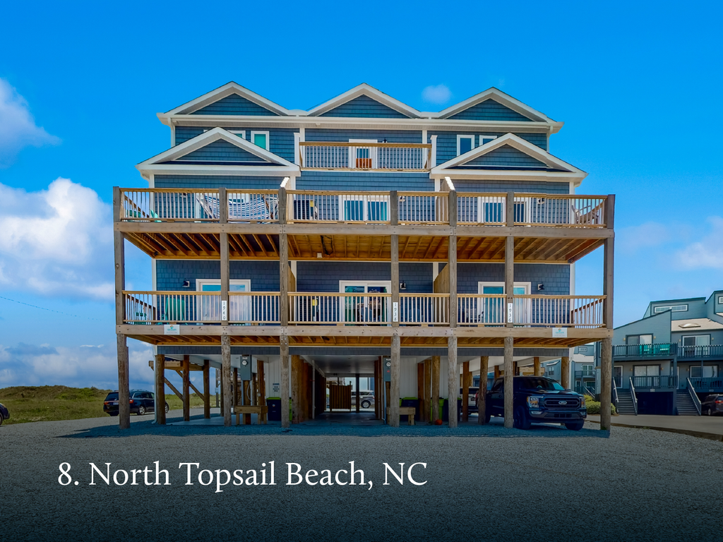 8. North Topsail Beach, NC - best places to buy 2024