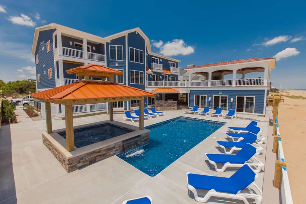Oceanfront vacation rental in Sandbridge, VA