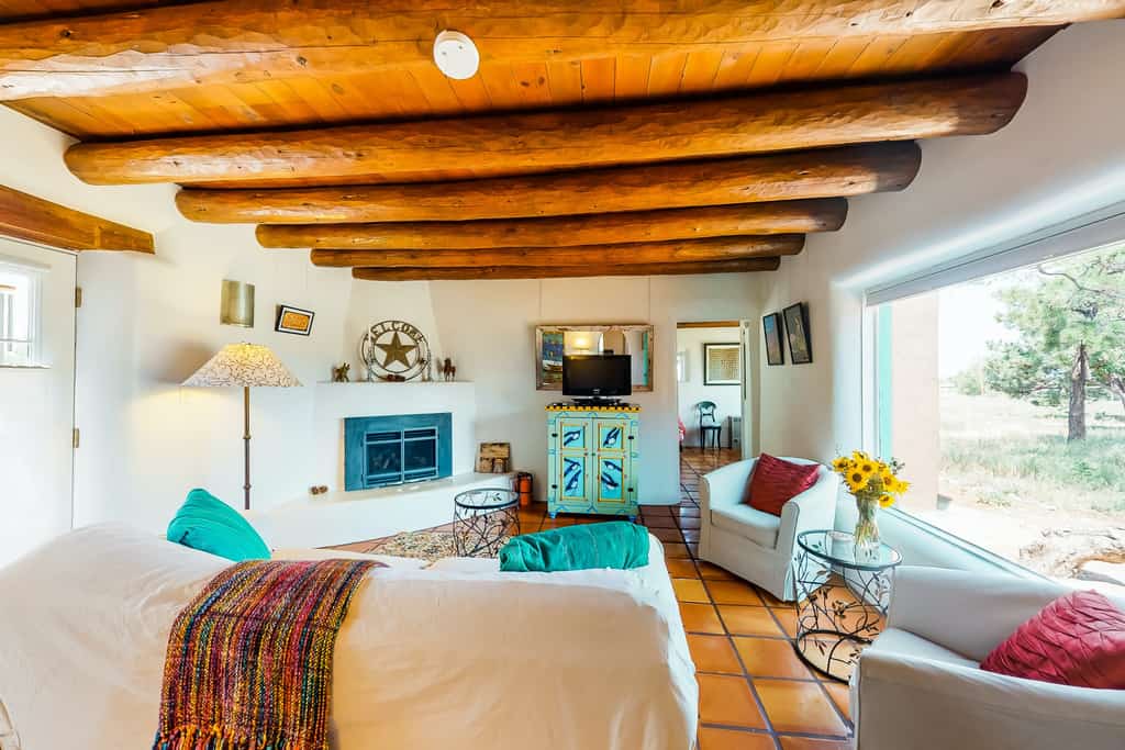 The Bird House in Taos, New Mexico