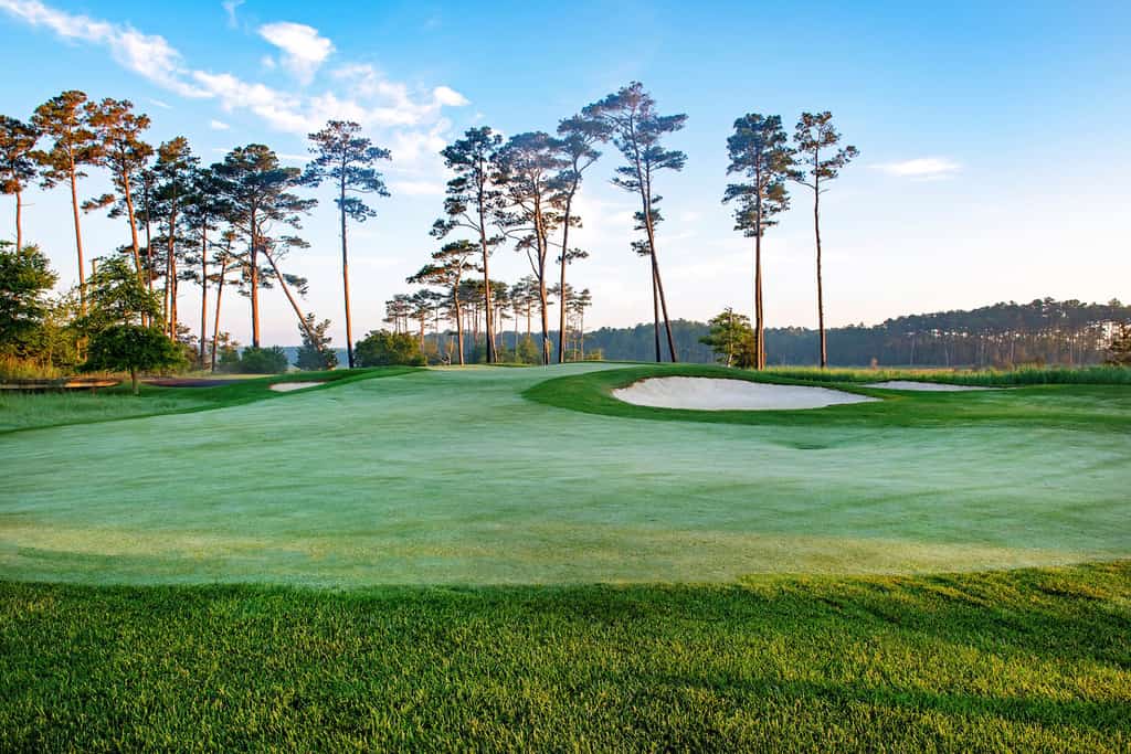 Golf course at Bayside Resort.