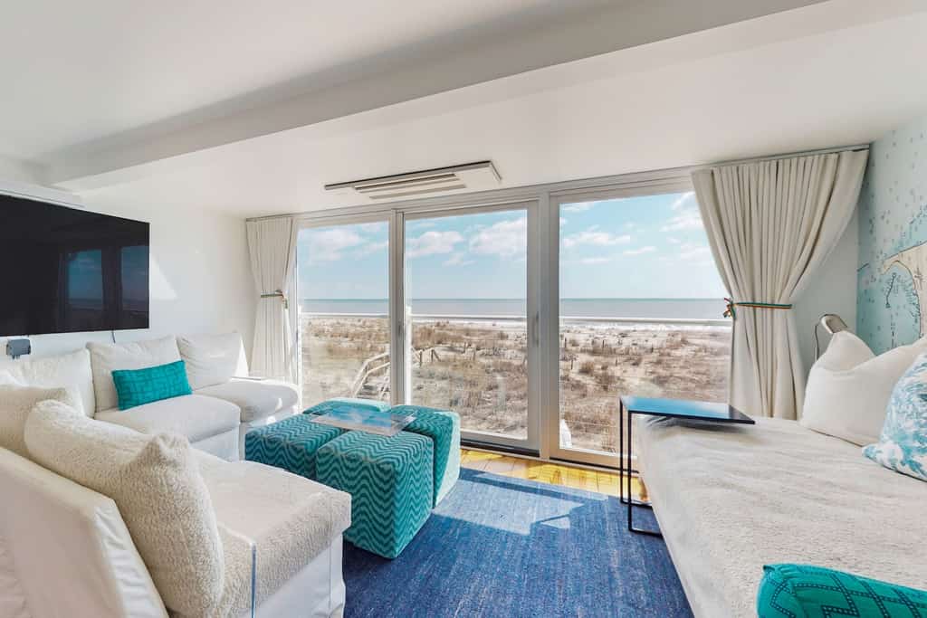 Interior of a condo rental in Dewey Beach, DE.