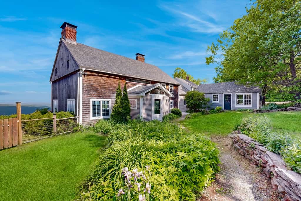 The exterior of a Dover vacation rental.