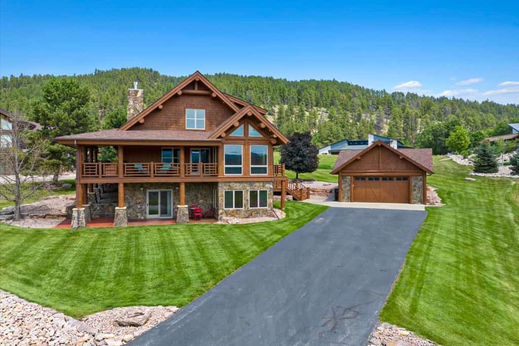 A vacation rental exterior in Sturgis, SD.