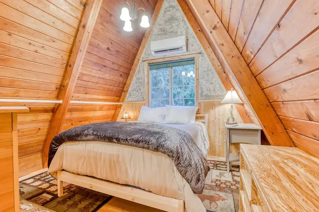 A frame bedroom