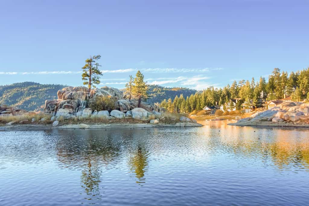 View from Big Bear Lake.