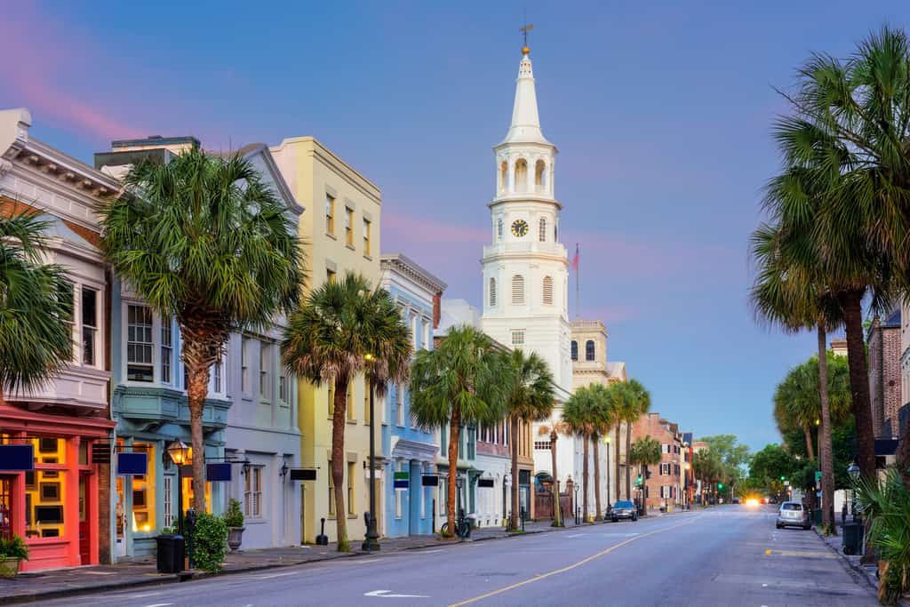 The streets of Charleston.