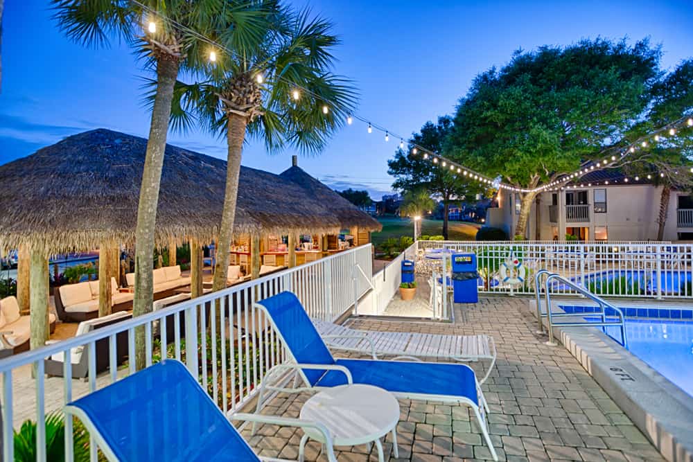 Club Tiki pool deck