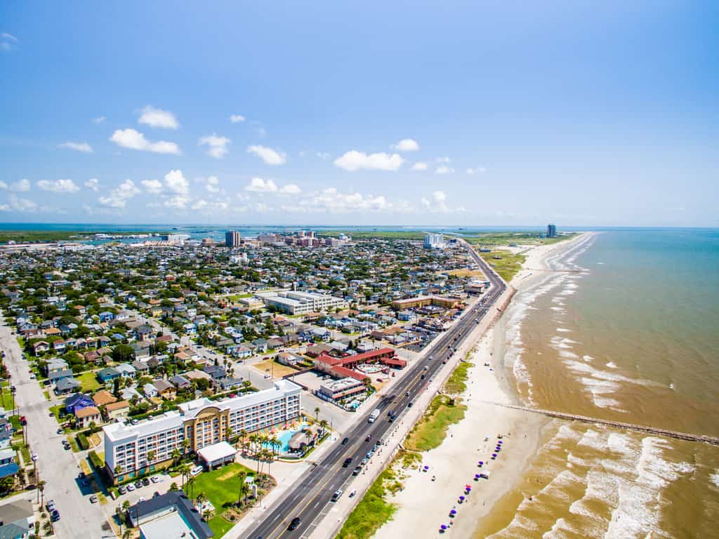 Galveston aerial