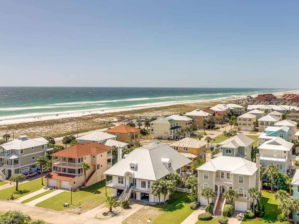 Beach houses in Pensacola Beach, FL